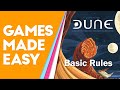 Dune - Basic Rules: How to Play and Tips