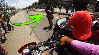 TIROU DE GIRO EM FRENTE AO POLICIAL FEDERAL 😱🚔