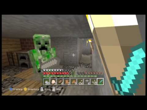 Minecraft Xbox 360 Herobrine Attacking Me!?!?