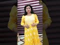 Sara Fashion Zoya Modal Yellow Gown