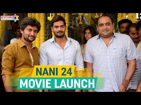 Nani 24 Movie Launch | Nani | Vikram Kumar | Anirudh Ravichander | Mythri Movie Makers