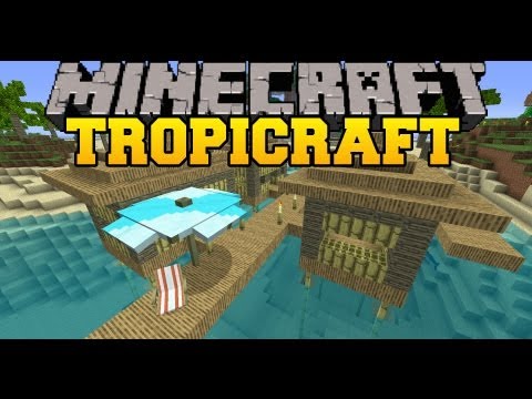 Minecraft Mod Showcase - Tropicraft Mod - Mod Review