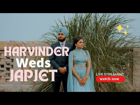 🔴Live❗️Harvinder Weds Japjeet Reception Party Live Video By:- Chauhan Digital Studio Tarorari