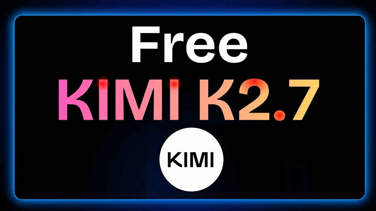 Use Kimi K2.7 Completely FREE  – Best AI Coding Setup 2026 | Claude Code Alternative