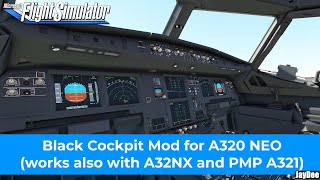 A32NX FBW - JayDee´s Black Cockpit Mod video
