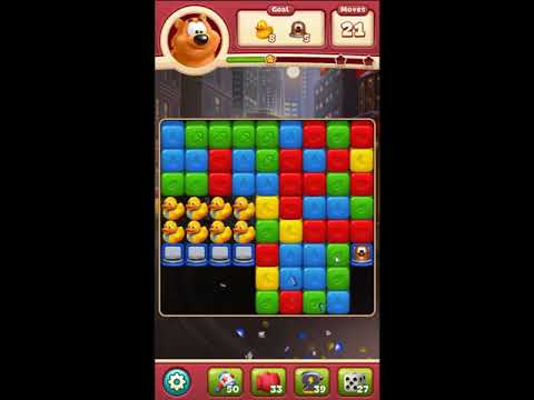 Toon Blast Level 2654 - NO BOOSTERS 🐻🐺🐱 | SKILLGAMING ✔️