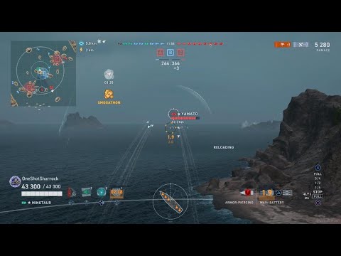 World of Warships: Legends Minotaur Clutch Victory