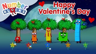 Valentine's Day! | Numberblocks Full Episodes - 1 Hour Compilation | 123 - Numbers Cartoon For Kids