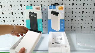 Pin sạc dự phòng HocoJ59/J59A(10000mAh/20000mAh)2 cổng sạc nhanh, 3đầu vào Micro-USB/USB-C/Lightning