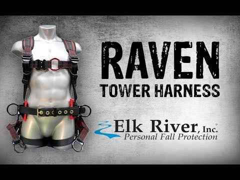 Elk River Raven Tower Harness with Aluminum D-Rings