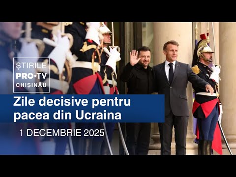 Știrile PRO TV (ORA 20:00) | ZILE DECISIVE PENTRU PACEA DIN UCRAINA