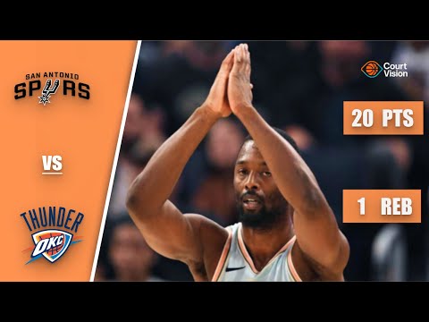 Harrison Barnes - 20 Points, 1 Rebound vs Thunder - 2025-26 Regular Season