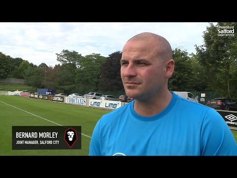 Salford City 1-1 Gloucester City - Bernard Morley post match interview