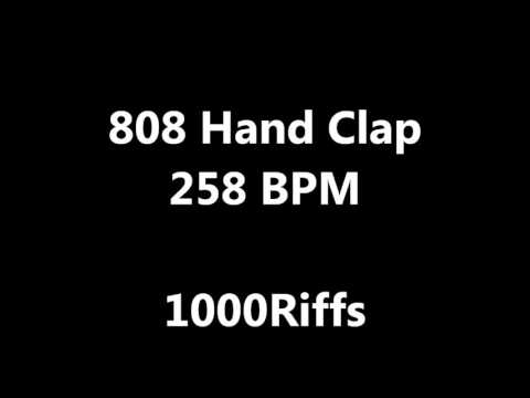 808 Hand Clap : 258 BPM - Beats Per Minute