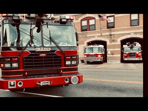 EVERYONE GOES RESPONSE - ORANGE FD DEPUTY CHIEF, LADDER 1, SPARE ENGINE 5, ENGINE 1 & ENGINE 3 SPARE