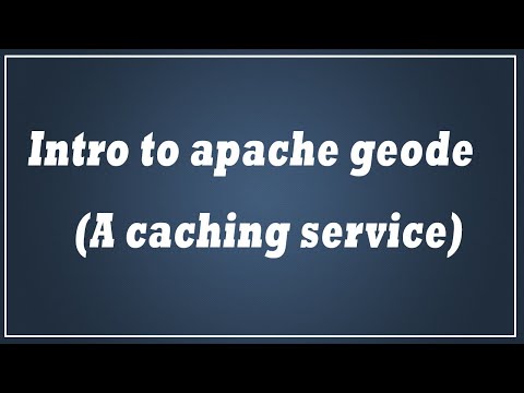 Intro to apache geode