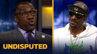 Snoop Dogg comes bearing gifts for Shannon, talks LeBron&#39;s Lakers, Steelers, USC &amp; more | UNDISPUTED