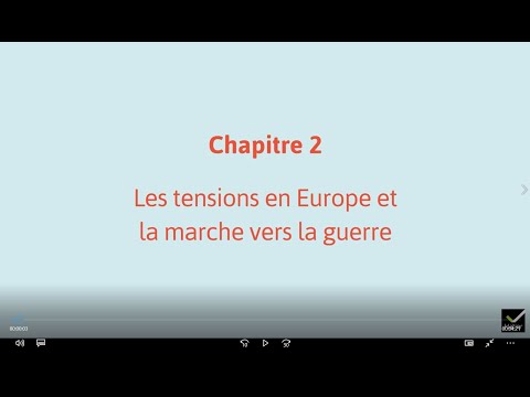 Histoire Tle : Les tensions en Europe et la marche vers la guerre