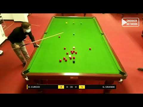 TORINO SNOOKER CLUB - REG. FIBIS PIEMONTE CAT. C 2020/21 - D. CURCIO vs G. GRANDE