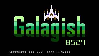 ATARI XL / XE += GALAGISH ( GALAGA ) =+ 4th PREVIEW 2024