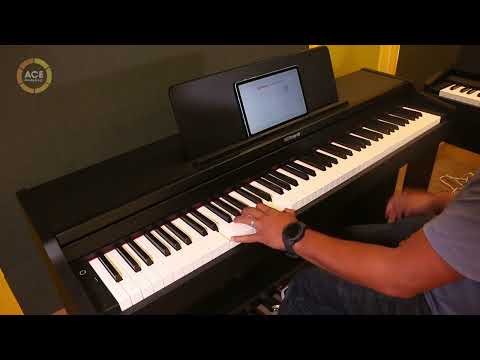 Roland F107 – Piano droit numérique meuble compact - Vidéo 2