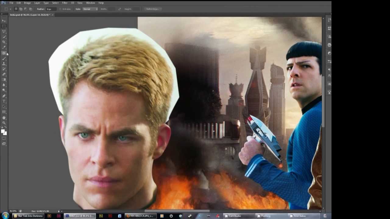 Star Trek Into Darkness Artwork creation