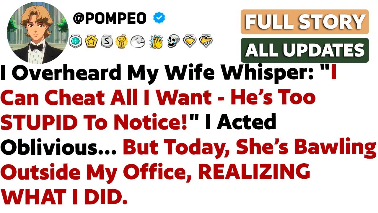 I Overheard My Wife Whisper: "I Can Cheat All I Want - Hes Too STUPID To Notice!" I Acted Oblivious…