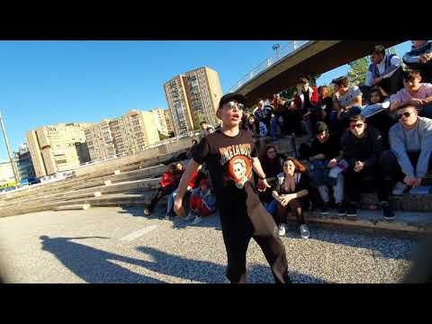 MC SILENCIO VS DOBERMAN SEMIFINAL PRIMERA JORNADA REGIONAL EBRE BATTLE ZARAGOZA (27/04/2019)