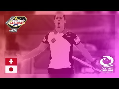Switzerland v Japan - Round-robin - 361º World Men's Curling Championship 2018