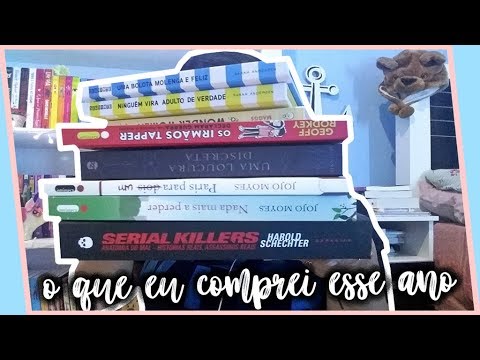 LIVROS QUE COMPREI EM 2017 | por Carol Sant