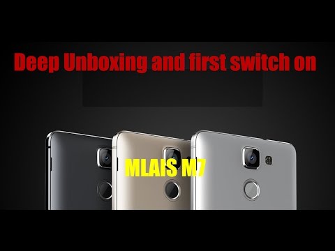 MLAIS M7 LTE Fingerprint Deep Unboxing and firt switch on - Deutsch (engl. Subtitle)
