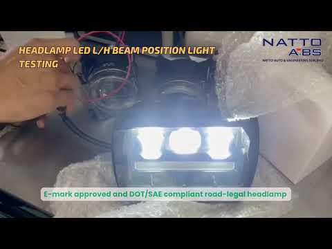 LED Headlamp | High Beam & Low Beam