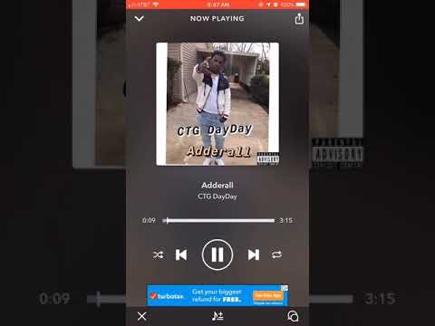 CTG Day Day - Adderall