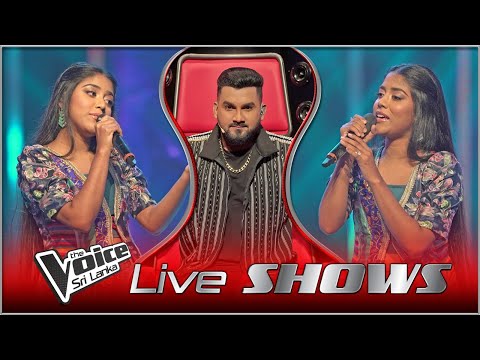 Samadhi Munasinghe | Hada Vila Kalambana(හද විල කලඹන) |Team Supun | Live Shows | The Voice Sri Lanka