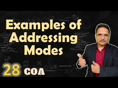 2 Examples of Addressing Modes in Computer Organization Architecture
