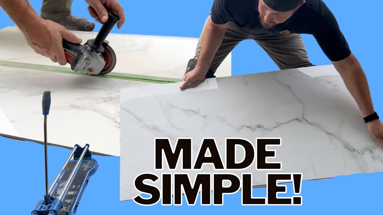 I Cut Large Format Tile With a Cheap Angle Grinder⦠Here's What Happened