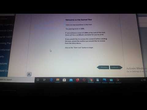 P.H.Ontario IPAC Reprcessing: Packaging For Sterilization Score Test Answers Video12 BY E&A