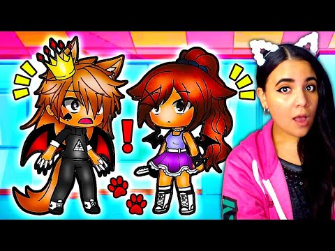 🐾👑 My Roommate is the Alpha Prince?! 🐾👑 Gacha Life Mini Movie Love Story Reaction