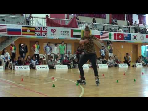 2017 Namwon Korea Open Classic Slalom Senior Men 2nd place Guslandi Lorenzo (ITA)