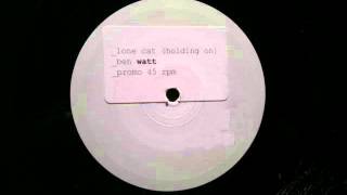 Ben Watt Lone Cat Holding On..