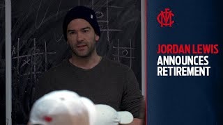 Jordan Lewis says farewell
