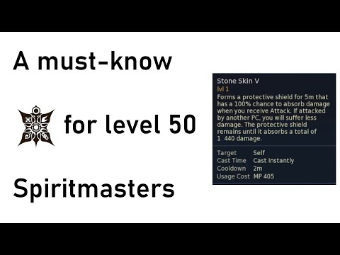 Spiritmasters, don't do this until max level is 55!