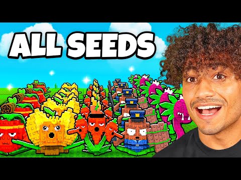 Starting Over With EVERY SEED In Plants Vs Brainrots..