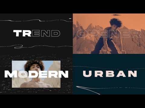 Top Apple Motion Projects: Urban Intro