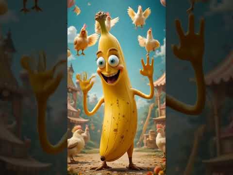 Chicken Banana I can't get it out of my head 🐓🍌 #chickenbanana #chicken  #fyp #dance #viral