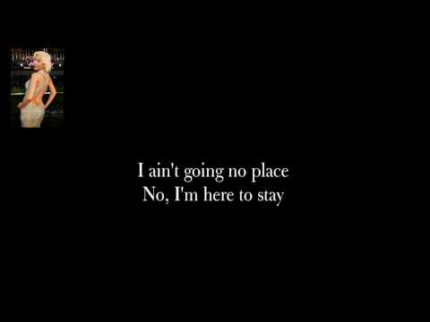 Christina Aguilera - Here To Stay [lyrics]