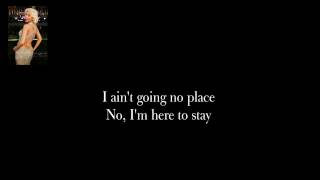 Christina Aguilera - Here To Stay [lyrics]