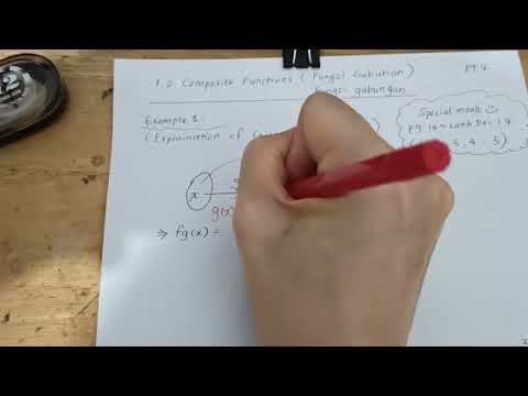 AM F4 C1: FUNCTION - COMPOSITE FUNCTION EXAMPLE 1