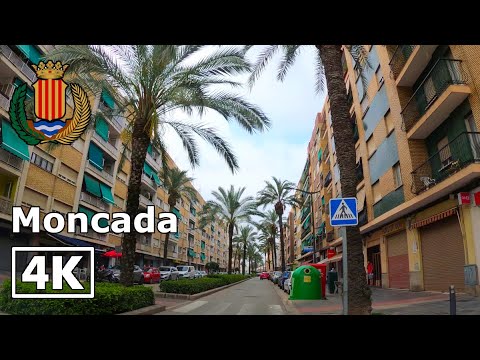 MONCADA (Montcada) Driving Tour - Valencia - Spain [4K|60fps]