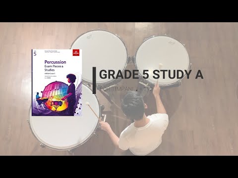 ABRSM Percussion 2020 - G5 Timpani Study A